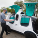 Image for article titled Attention, citizen: Watch your back around the new Domino’s pizza robot